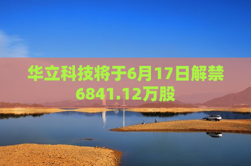 华立科技将于6月17日解禁6841.12万股