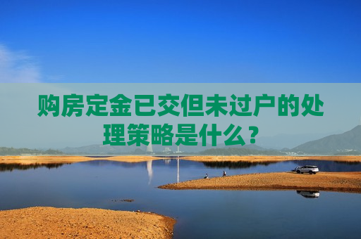 购房定金已交但未过户的处理策略是什么？  第1张