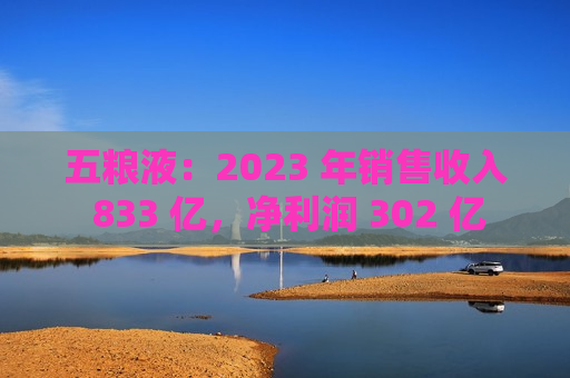 五粮液：2023 年销售收入 833 亿，净利润 302 亿