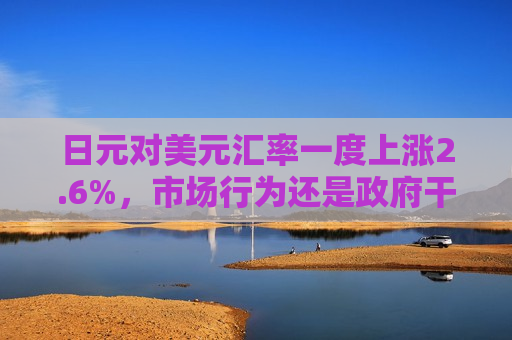 日元对美元汇率一度上涨2.6%，市场行为还是政府干预？