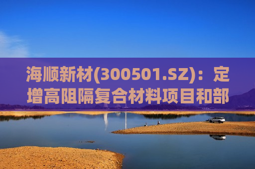 海顺新材(300501.SZ)：定增高阻隔复合材料项目和部分可转债项目将于下半年逐步投产