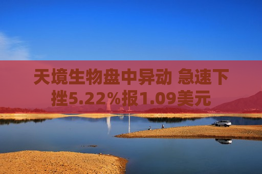 天境生物盘中异动 急速下挫5.22%报1.09美元