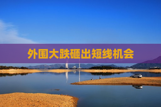 外围大跌砸出短线机会