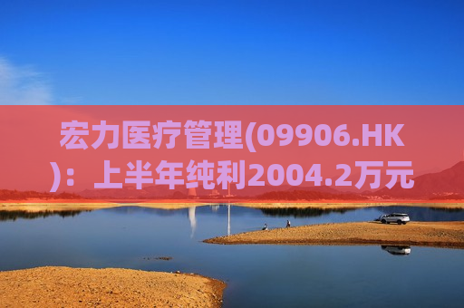 宏力医疗管理(09906.HK)：上半年纯利2004.2万元 同比减少17.4%