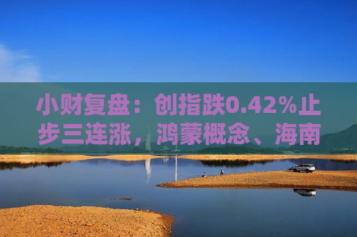 小财复盘：创指跌0.42%止步三连涨，鸿蒙概念、海南自贸板块全天强势