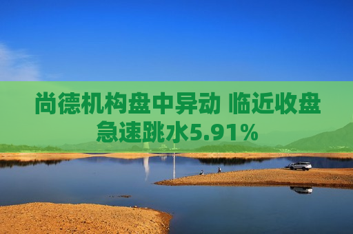 尚德机构盘中异动 临近收盘急速跳水5.91%