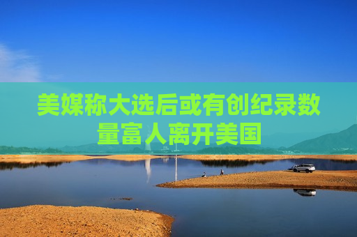 美媒称大选后或有创纪录数量富人离开美国