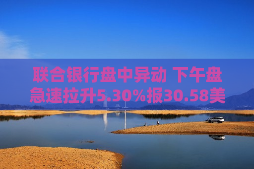 联合银行盘中异动 下午盘急速拉升5.30%报30.58美元  第1张