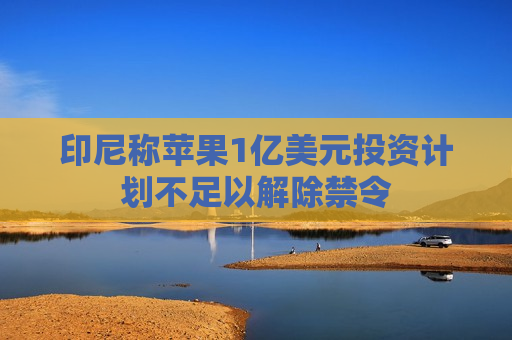 印尼称苹果1亿美元投资计划不足以解除禁令  第1张