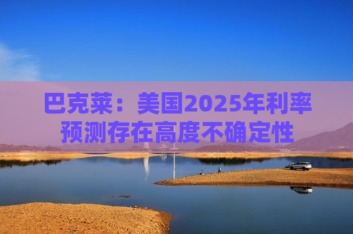 巴克莱:美国2025年利率预测存在高度不确定性 第1张 巴克莱:美国2025年利率预测存在高度不确定性 第1张