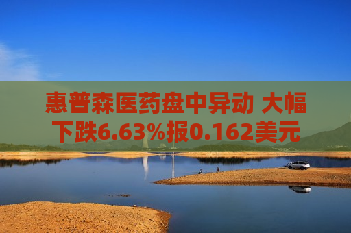 惠普森医药盘中异动 大幅下跌6.63%报0.162美元