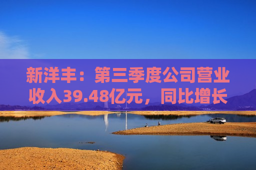 新洋丰:第三季度公司营业收入39.48亿元,同比增长2.92% 第1张 新洋丰:第三季度公司营业收入39.48亿元,同比增长2.92% 第1张