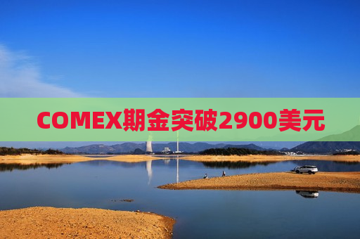 COMEX期金突破2900美元