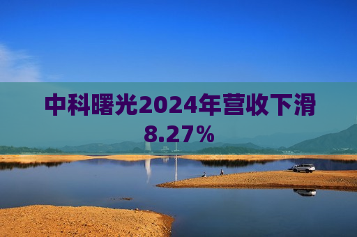 中科曙光2024年营收下滑8.27%  第1张