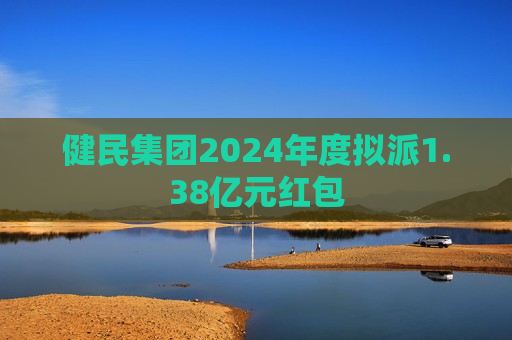 健民集团2024年度拟派1.38亿元红包  第1张