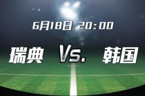 瑞典VS韩国比赛历史(瑞典vs韩国比赛历史战绩)