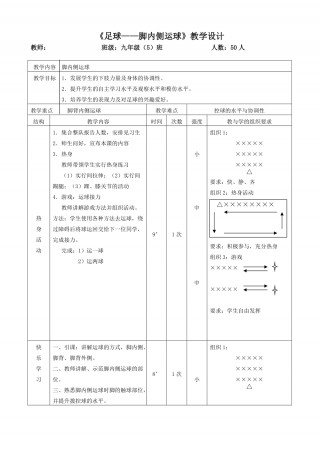 足球教学内容(足球教学内容目标重点难点)