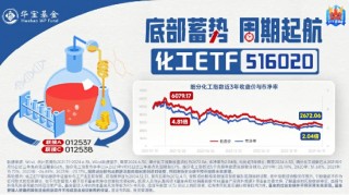 资金、业绩、估值三方助力，化工ETF（516020）逆市收涨0.58%，尾盘溢价高企！