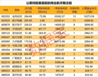 尾盘异动，蓝筹股集体下挫！概念龙头4连板，商业航天板块持续拉升，公募基金大手笔持仓这些股！