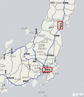 东京vs仙台(日本东京仙台地图)