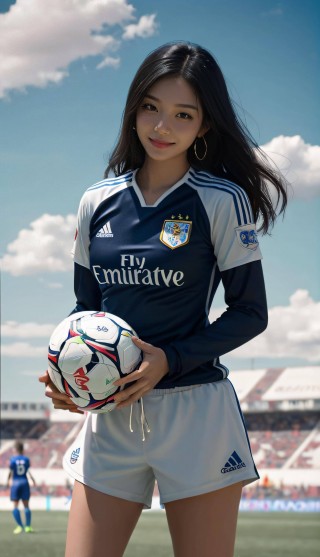足球美女写真(足球美女写真视频)