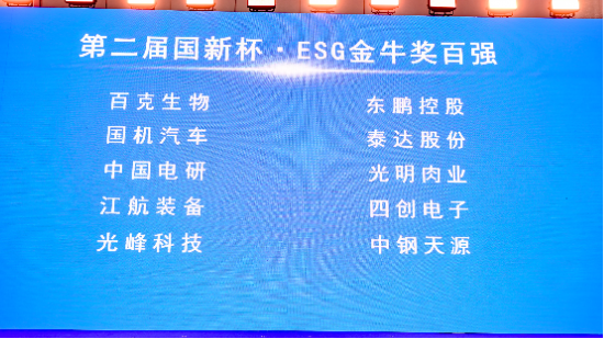 绿色发展再获权威认可 光峰科技荣膺“ESG金牛奖百强” 第2张 绿色发展再获权威认可 光峰科技荣膺“ESG金牛奖百强” 第2张