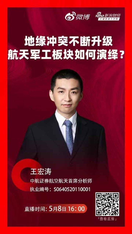 中航证券王宏涛:重心上移趋势下,军工或将保持“进二退一”节奏 第1张 中航证券王宏涛:重心上移趋势下,军工或将保持“进二退一”节奏 第1张