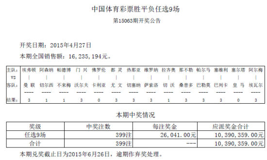 体彩竞彩足球开奖结果的简单介绍 第1张 体彩竞彩足球开奖结果的简单介绍 第1张
