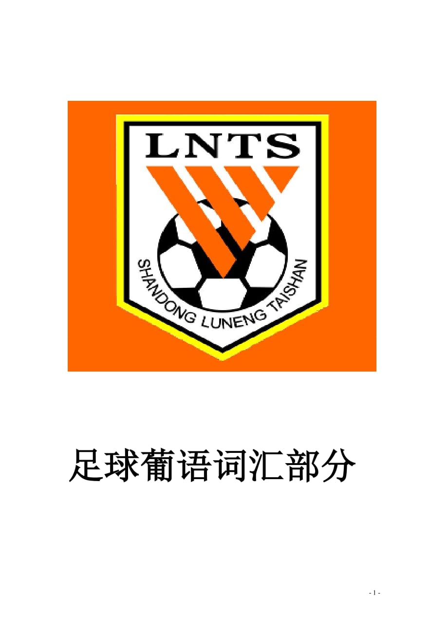 足球英语口语(足球常用英语口语)  第2张