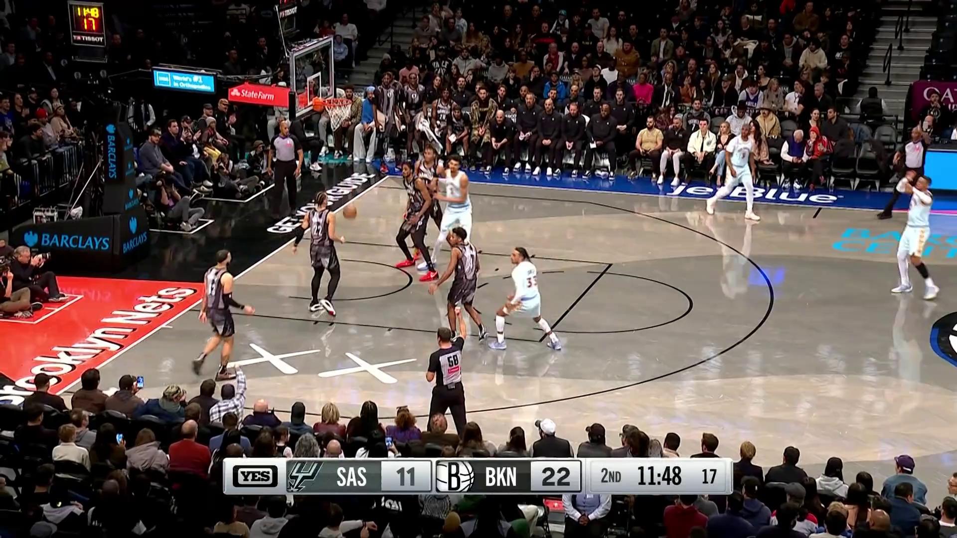 0203马刺VS篮网(5月13日 nba 马刺vs篮网 全场录像)  第1张