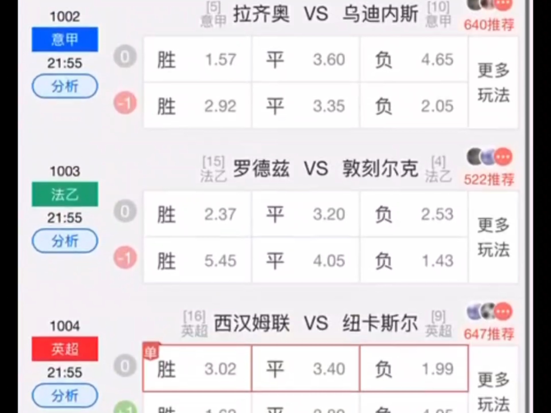 竞彩足球专家每日汇总(竞彩足球专家推荐预测分析) 第2张 竞彩足球专家每日汇总(竞彩足球专家推荐预测分析) 第2张