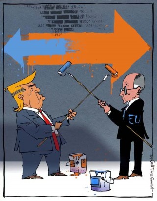 一觉醒来，美国对欧洲下狠手了